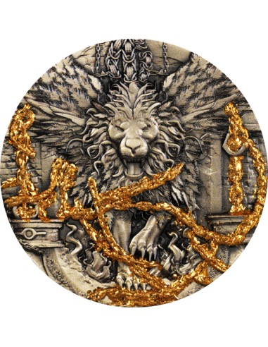 NEO MANTICORE 2 Oz Moneda de Plata Antigua 2000 Francos Camerún 2025 - Coins & More - Camerún