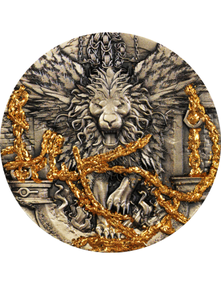 NEO MANTICORE 2 Oz Moneda de Plata Antigua 2000 Francos Camerún 2025 - Coins & More - Camerún