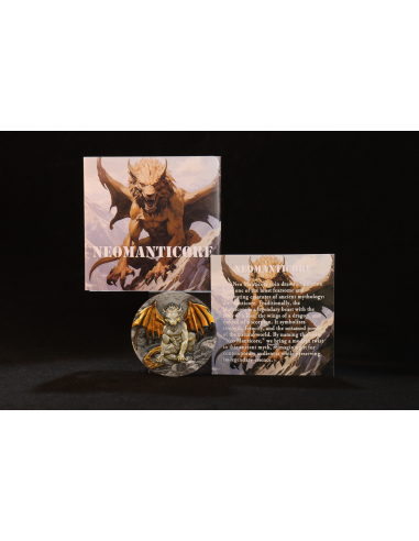 NEO MANTICORE 2 Oz Antique Silver Coin 2000 Francs Cameroon 2025 - Coins & More - Cameroon