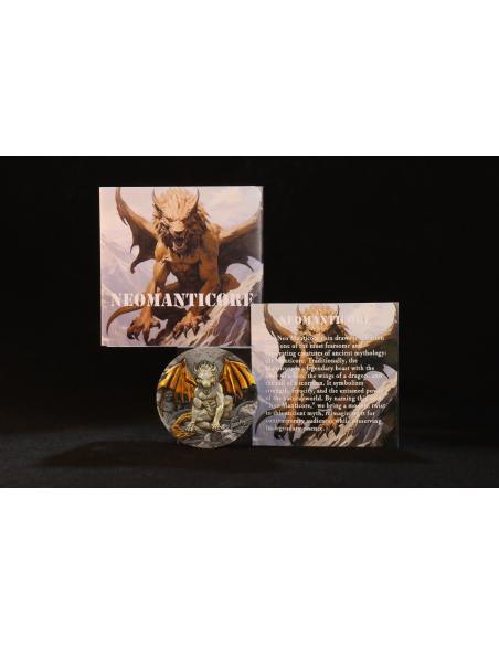 NEO MANTICORE 2 Oz Antique Silver Coin 2000 Francs Cameroon 2025 - Coins & More - Cameroon