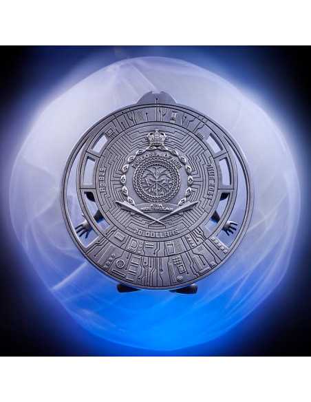 INTELLIGENZA ARTIFICIALE 3D Moneta d'argento da 10 Oz 20$ Niue 2023 - Coins & More - Niue