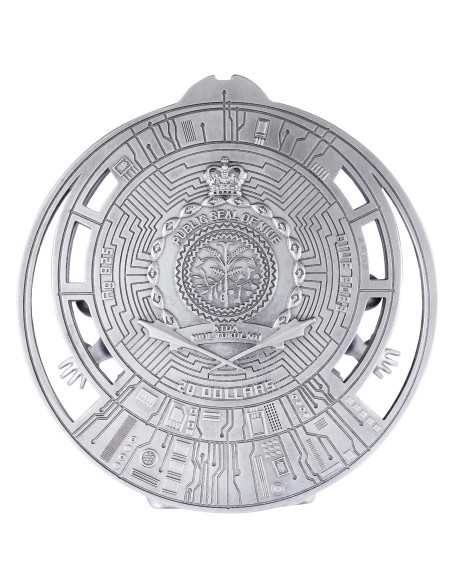 INTELLIGENZA ARTIFICIALE 3D Moneta d'argento da 10 Oz 20$ Niue 2023 - Coins & More - Niue