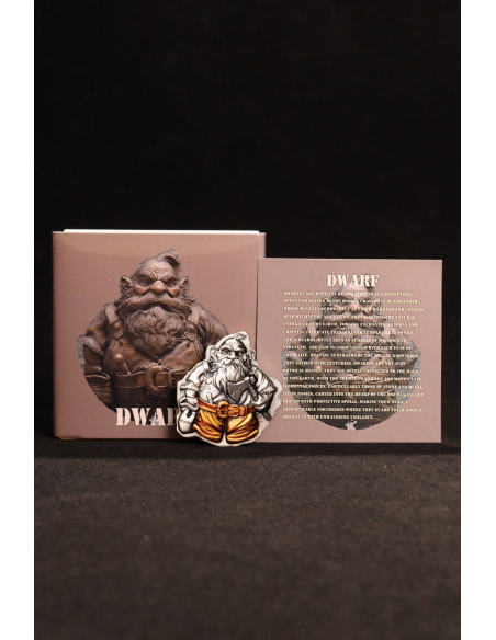 DWARF 2 Oz Moneda de Plata Antigua 2000 Francos Camerún 2025 - Coins & More - Camerún