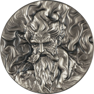 FIRE Empedokles Theorie 1 Oz Silber Runde 2024 - Coins & More - Silber