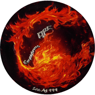 FIRE Empedokles Theorie 1 Oz Silber Runde 2024 - Coins & More - Silber 2