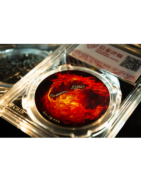 FIRE Empedocles Theory 1 Oz Silver Round 2024 - Coins & More - Silver