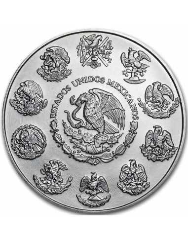 DAMA DE LA MUERTE Steampunk 1 Oz Silver Coin Mexico 2024 - Coins & More - Mexico