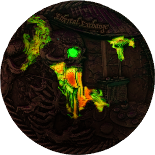 ETHEREAL EXCHANGE 2 Oz Silbermünze 2000 Francs CFA Cameroun 2025 - Coins & More - Kamerun 2