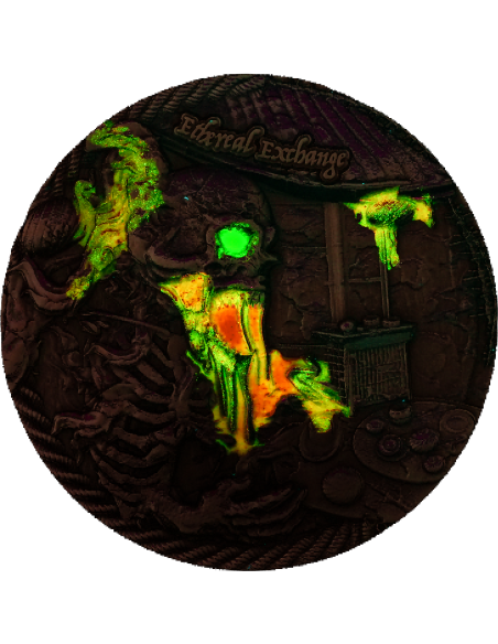 ETHEREAL EXCHANGE 2 Oz Silbermünze 2000 Francs CFA Cameroun 2025 - Coins & More - Kamerun