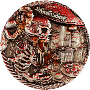 ETHEREAL EXCHANGE 2 Oz Silbermünze 2000 Francs CFA Cameroun 2025 - Coins & More - Kamerun