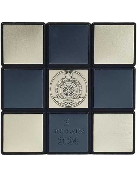 CUBO MAGICO 2 Oz Moneta d'Argento 2$ Niue 2024 - Coins & More - Niue
