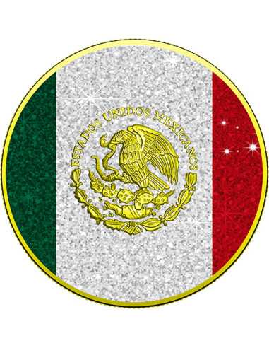 DIAMOND FLAG Libertad 1 Oz Silbermünze Mexiko 2024 - Coins & More - Mexiko