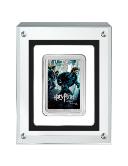 HARRY POTTER ET LES RELIQUES DE LA MORT PARTIE 1 1 Oz Silver Coin 2$ Niue 2021 - Coins & More - Niue