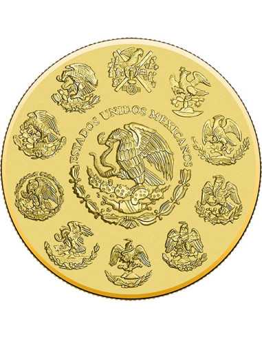 Morto Impero Maya II Moneta d'Argento Libertad da 1 Oz Messico 2023 - Coins & More - Messico