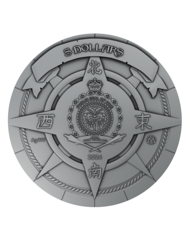MISTRESS OF THE SEA 2 Oz Silver Coin 5$ Niue 2024 - Coins & More - Niue