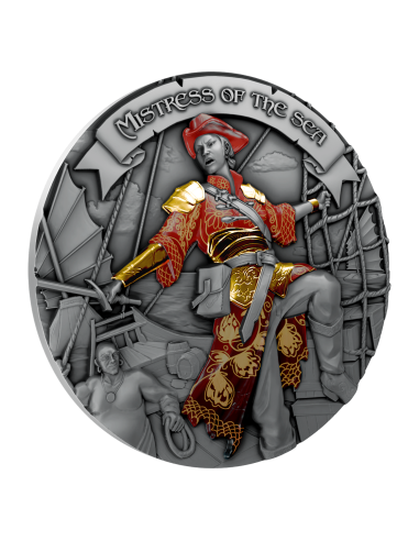 MISTRESS OF THE SEA 2 Oz Silver Coin 5$ Niue 2024 - Coins & More - Niue