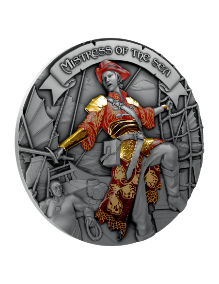 MISTRESS OF THE SEA 2 Oz Silver Coin 5$ Niue 2024 - Coins & More - Niue