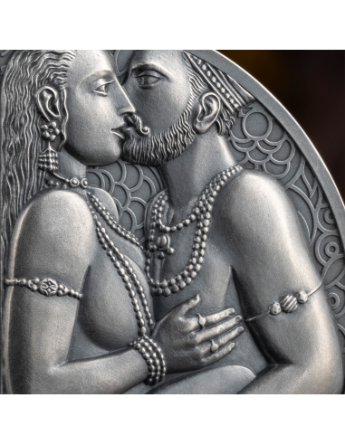 KAMA SUTRA Moments of Love Kamasutra 1 Oz Silver Coin 1000 Francs Cameroon 2025 - Coins & More - Cameroon