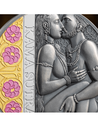 KAMA SUTRA Momente der Liebe Kamasutra 1 Oz Silbermünze 1000 Francs Kamerun 2025 - Coins & More - Kamerun