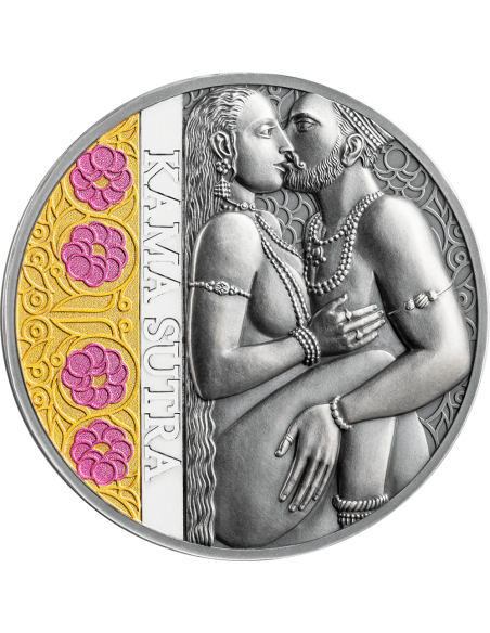 KAMA SUTRA Moments of Love Kamasutra 1 Oz Silver Coin 1000 Francs Cameroon 2025 - Coins & More - Cameroon