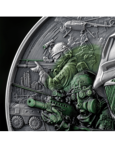 FUERZAS DE OPERACIONES ESPECIALES Guardianes de la Libertad Moneda de Plata de 2 Oz 2000 Francos Camerún 2025 - Coins & More ...