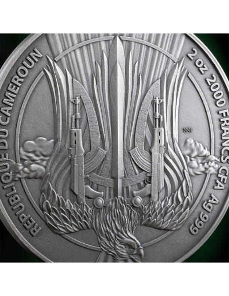 FUERZAS DE OPERACIONES ESPECIALES Guardianes de la Libertad Moneda de Plata de 2 Oz 2000 Francos Camerún 2025 - Coins & More ...