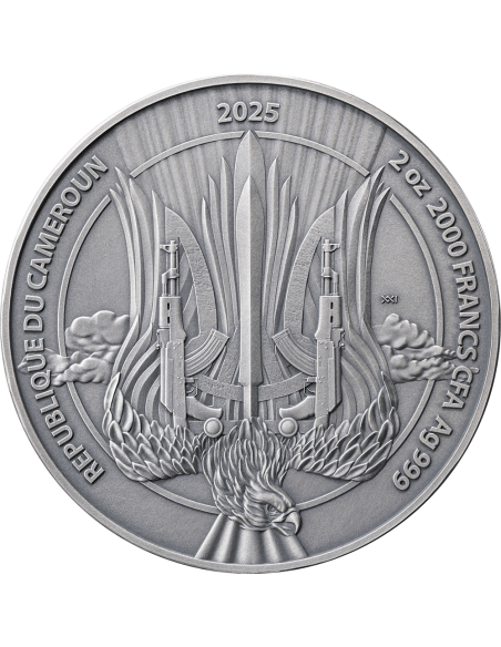 FUERZAS DE OPERACIONES ESPECIALES Guardianes de la Libertad Moneda de Plata de 2 Oz 2000 Francos Camerún 2025 - Coins & More ...