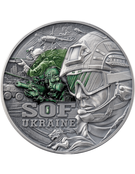 FUERZAS DE OPERACIONES ESPECIALES Guardianes de la Libertad Moneda de Plata de 2 Oz 2000 Francos Camerún 2025 - Coins & More ...