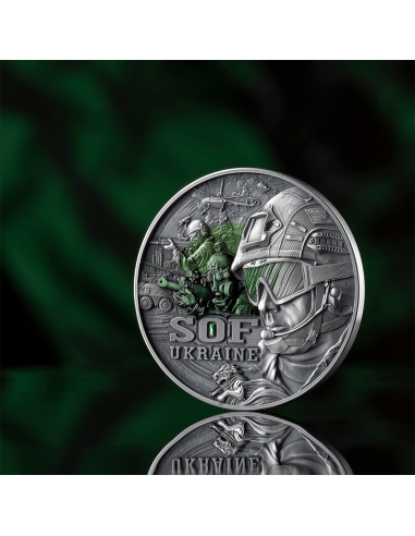 FUERZAS DE OPERACIONES ESPECIALES Guardianes de la Libertad Moneda de Plata de 2 Oz 2000 Francos Camerún 2025 - Coins & More ...