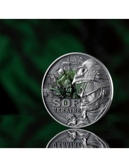 FUERZAS DE OPERACIONES ESPECIALES Guardianes de la Libertad Moneda de Plata de 2 Oz 2000 Francos Camerún 2025 - Coins & More ...