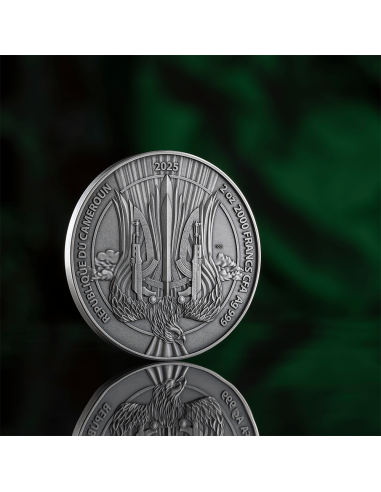 FUERZAS DE OPERACIONES ESPECIALES Guardianes de la Libertad Moneda de Plata de 2 Oz 2000 Francos Camerún 2025 - Coins & More ...