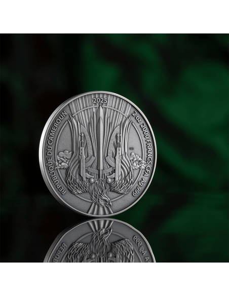 FUERZAS DE OPERACIONES ESPECIALES Guardianes de la Libertad Moneda de Plata de 2 Oz 2000 Francos Camerún 2025 - Coins & More ...