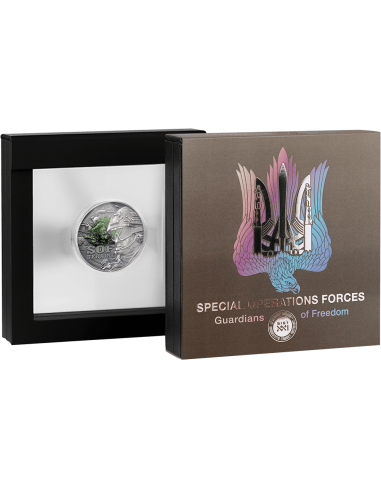 FUERZAS DE OPERACIONES ESPECIALES Guardianes de la Libertad Moneda de Plata de 2 Oz 2000 Francos Camerún 2025 - Coins & More ...