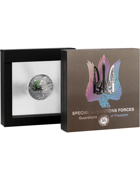 FUERZAS DE OPERACIONES ESPECIALES Guardianes de la Libertad Moneda de Plata de 2 Oz 2000 Francos Camerún 2025 - Coins & More ...