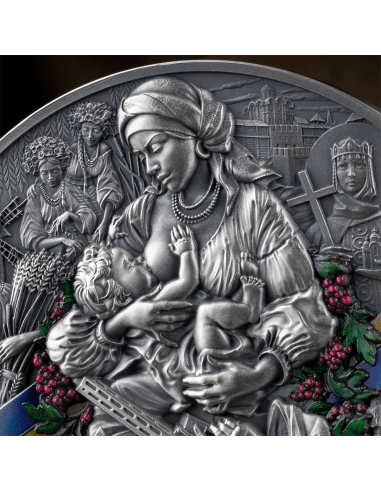 UKRAINE BATTLE HARDENED 2.0 Moneta d'argento da 2 Oz 10 Cedis Ghana 2025 - Coins & More - Ghana