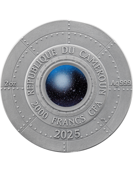 SOCORRO INCIDENTE UFO Fenomeni interstellari Moneta d'Argento da 2 Oz 2000 Franchi Camerun 2025 - Coins & More - Camerun