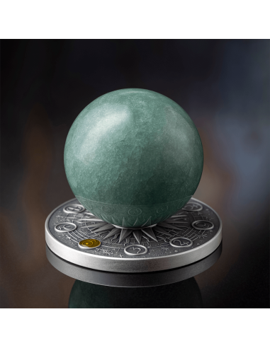 URANUS Solar System 2 Oz Silver Coin 10 Cedis Ghana 2025 - Coins & More - Ghana