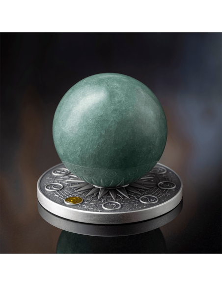 URANUS Solar System 2 Oz Silver Coin 10 Cedis Ghana 2025 - Coins & More - Ghana