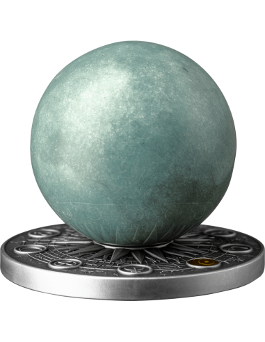 URANUS Solar System 2 Oz Silver Coin 10 Cedis Ghana 2025 - Coins & More - Ghana