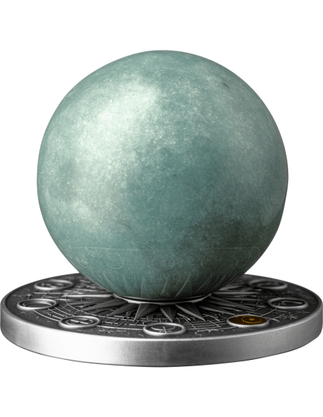 URANUS Solar System 2 Oz Silver Coin 10 Cedis Ghana 2025 - Coins & More - Ghana