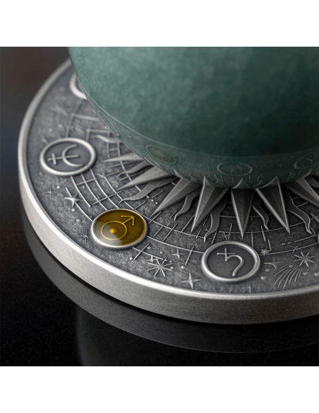URANUS Solar System 2 Oz Silver Coin 10 Cedis Ghana 2025 - Coins & More - Ghana