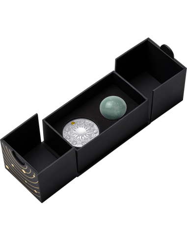 URANUS Solar System 2 Oz Silver Coin 10 Cedis Ghana 2025 - Coins & More - Ghana