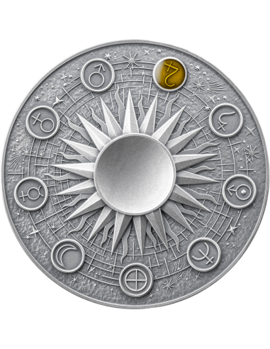 JUPITER Sistema Solar 2 Oz Moneda de Plata 10 Cedis Ghana 2025 - Coins & More - Ghana