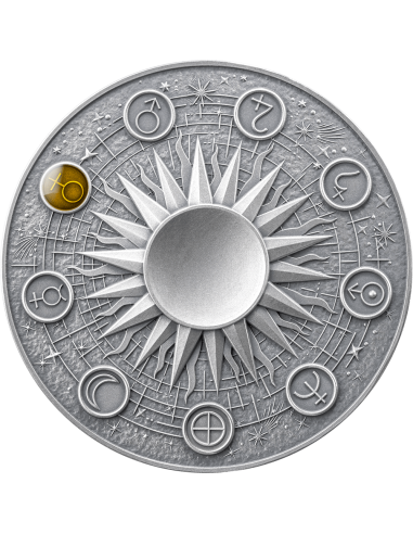 VENUS Système solaire Pièce de 2 oz en argent 10 Cedis Ghana 2025 - Coins & More - Ghana