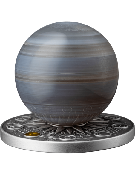VENUS Sistema Solar 2 Oz Moneda de Plata 10 Cedis Ghana 2025 - Coins & More - Ghana