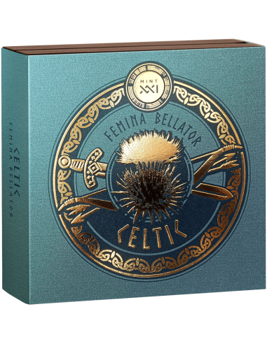 CELTIC Femina Bellator 2 Oz Silbermünze 2000 Francs CFA Kamerun 2025 - Coins & More - Kamerun