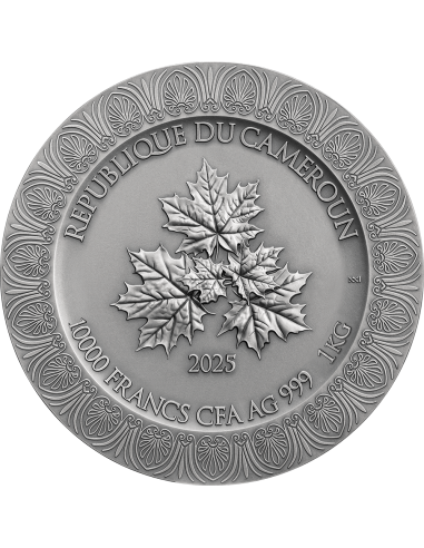 NYMPHS AND SATYR Celestial Beauty 1 KG Silver Coin 10000 Francs Cameroon 2025 - Coins & More - Cameroon