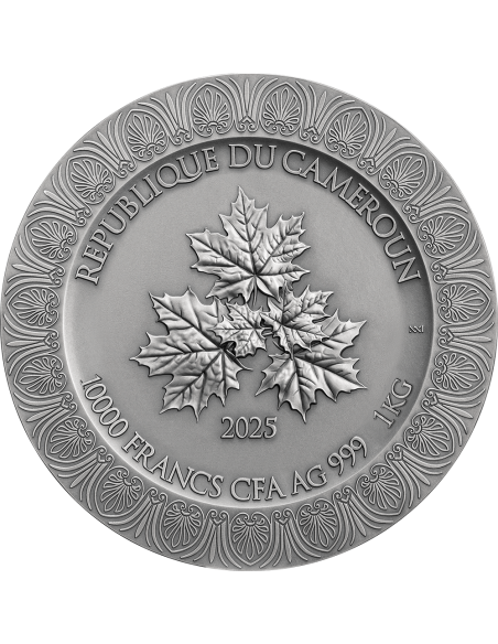 NYMPHS AND SATYR Celestial Beauty 1 KG Silbermünze 10000 Francs Kamerun 2025 - Coins & More - Kamerun