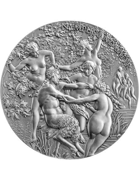 NYMPHS AND SATYR Celestial Beauty 1 KG Silbermünze 10000 Francs Kamerun 2025 - Coins & More - Kamerun