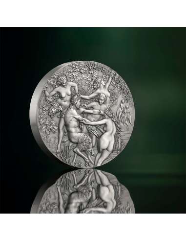 NYMPHS AND SATYR Celestial Beauty 1 KG Silbermünze 10000 Francs Kamerun 2025 - Coins & More - Kamerun